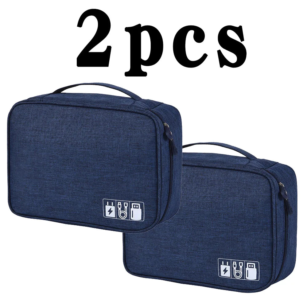 Borsa Organizer per Accessori Tech | Impermeabile, Grande Capacità – Giusmel