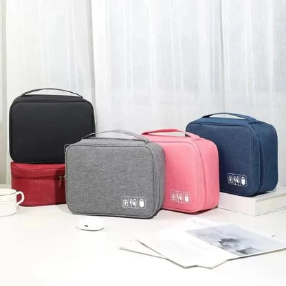 Borsa Organizer per Accessori Tech | Impermeabile, Grande Capacità – Giusmel