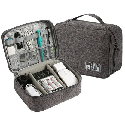 Borsa Organizer per Accessori Tech | Impermeabile, Grande Capacità – Giusmel
