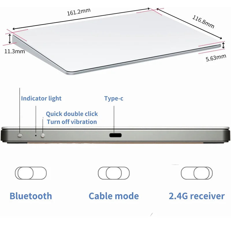 Trackpad Bluetooth Wireless  Windows & Mac