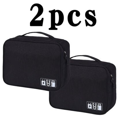 Borsa Organizer per Accessori Tech | Impermeabile, Grande Capacità – Giusmel