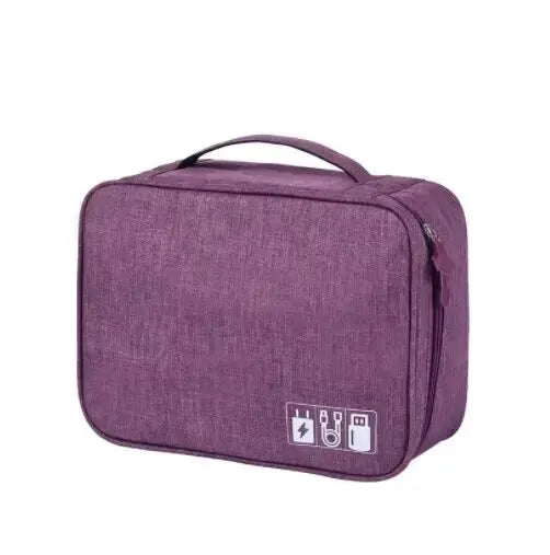 Borsa Organizer per Accessori Tech | Impermeabile, Grande Capacità – Giusmel