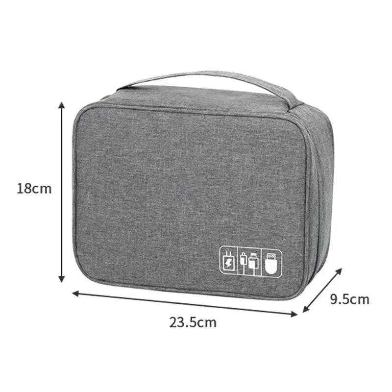 Borsa Organizer per Accessori Tech | Impermeabile, Grande Capacità – Giusmel