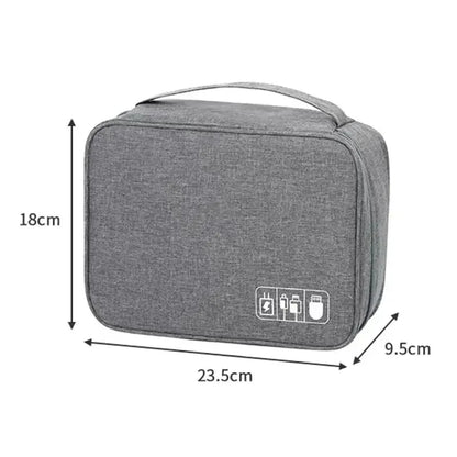 Borsa Organizer per Accessori Tech | Impermeabile, Grande Capacità – Giusmel