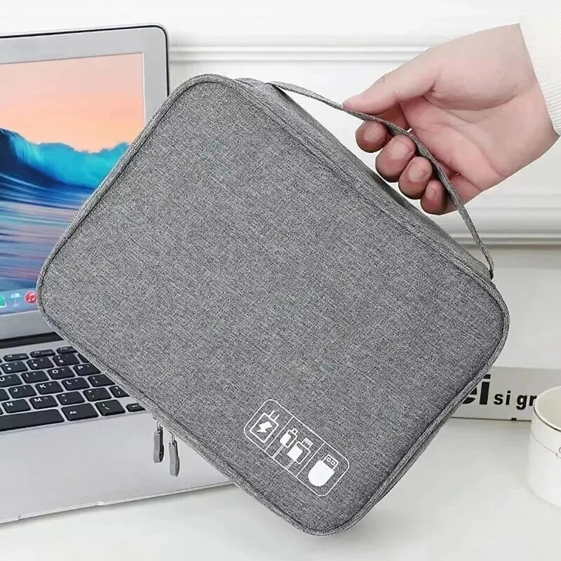 Borsa Organizer per Accessori Tech | Impermeabile, Grande Capacità – Giusmel